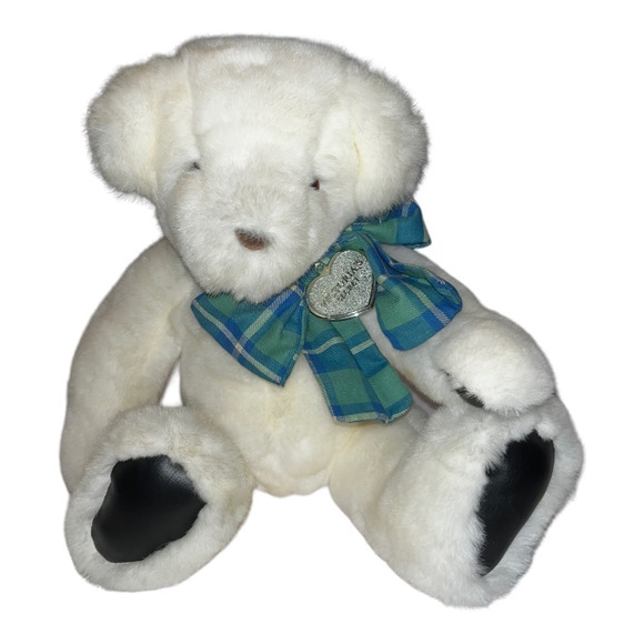 Gund Toys Vtg 992 Gund Plush Victorias Secret White Teddy Bear 15